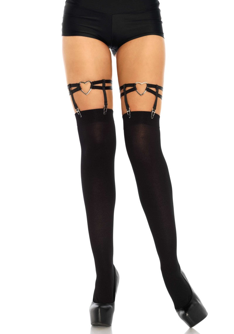 DOBBELT STRAP HJERTE GARTERS
