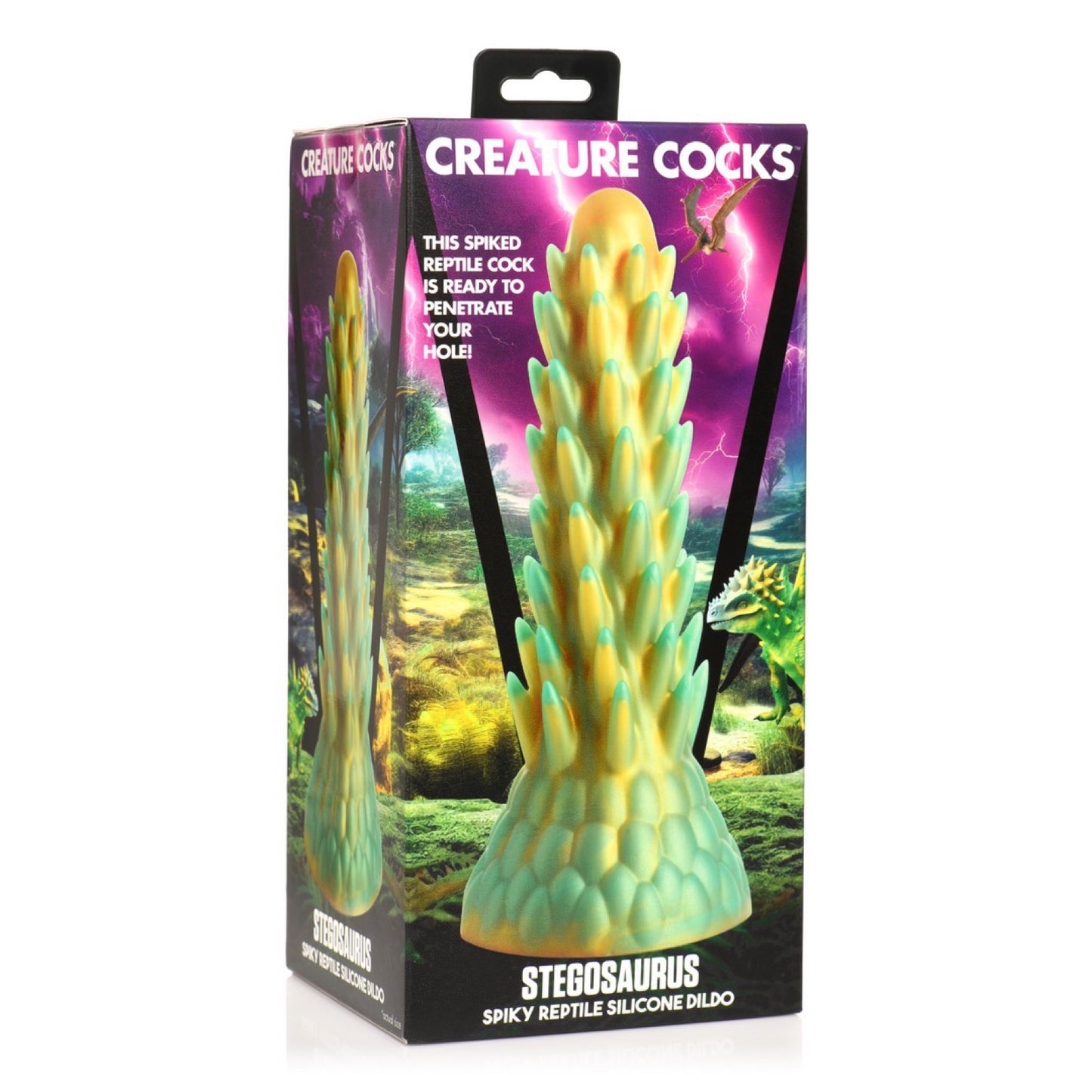 CREATURE COCKS - STEGOSAURUS FANTASY DILDO