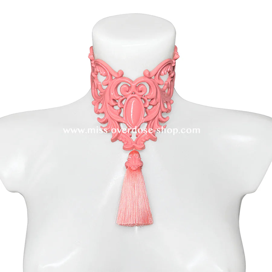 DELUXE - MELODYA LATEX HALSBÅND