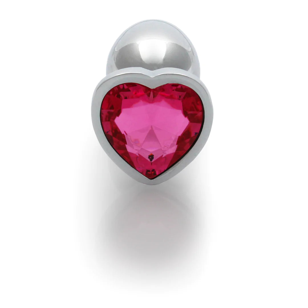 OUCH! - SMALL HEART GEM BUTT PLUG