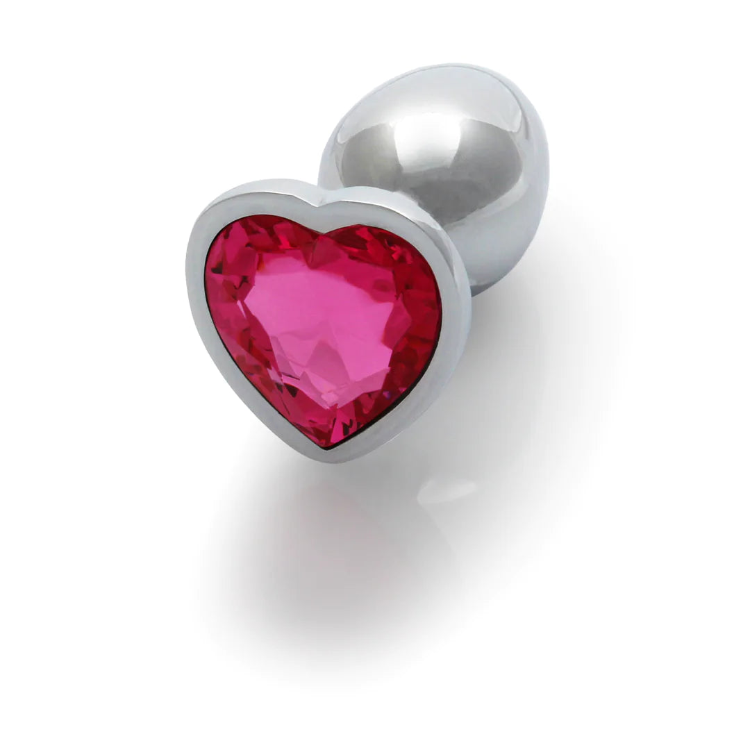 OUCH! - SMALL HEART GEM BUTT PLUG