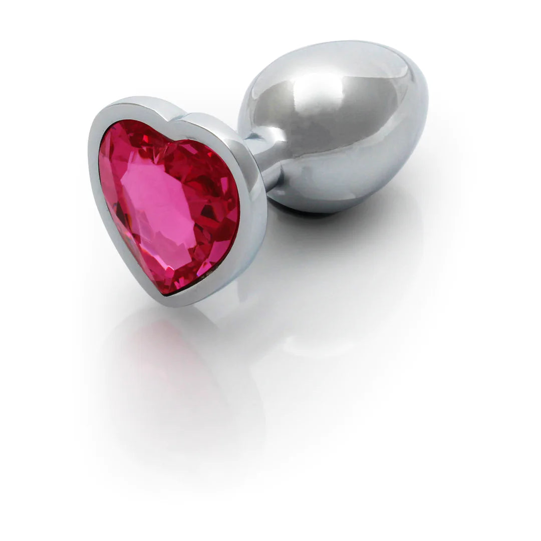 OUCH! - SMALL HEART GEM BUTT PLUG