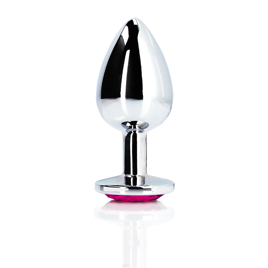 OUCH! - MEDIUM HEART GEM BUTT PLUG