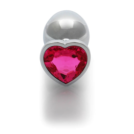 OUCH! - LARGE HEART GEM BUTT PLUG