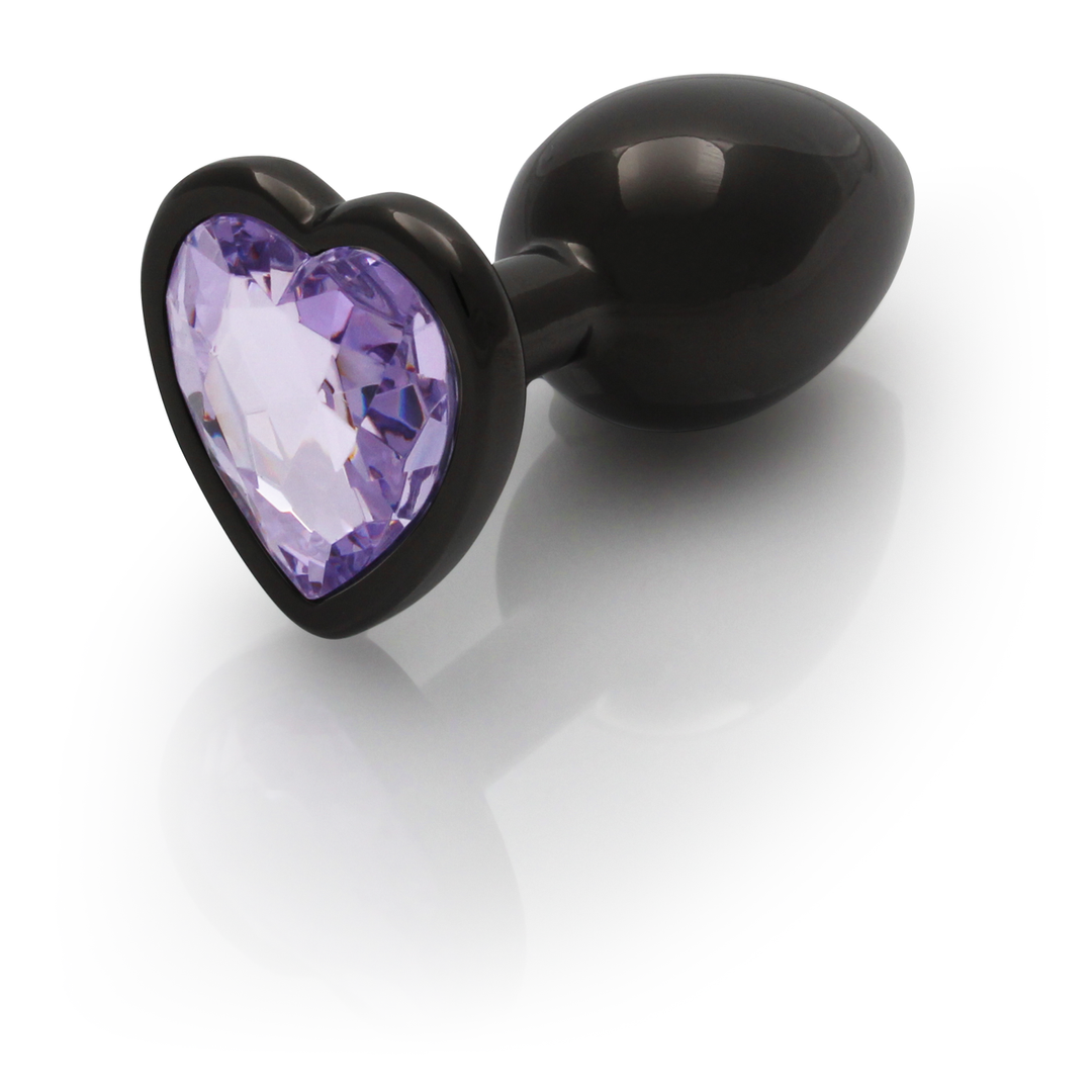 OUCH! - MEDIUM HEART GEM BUTT PLUG