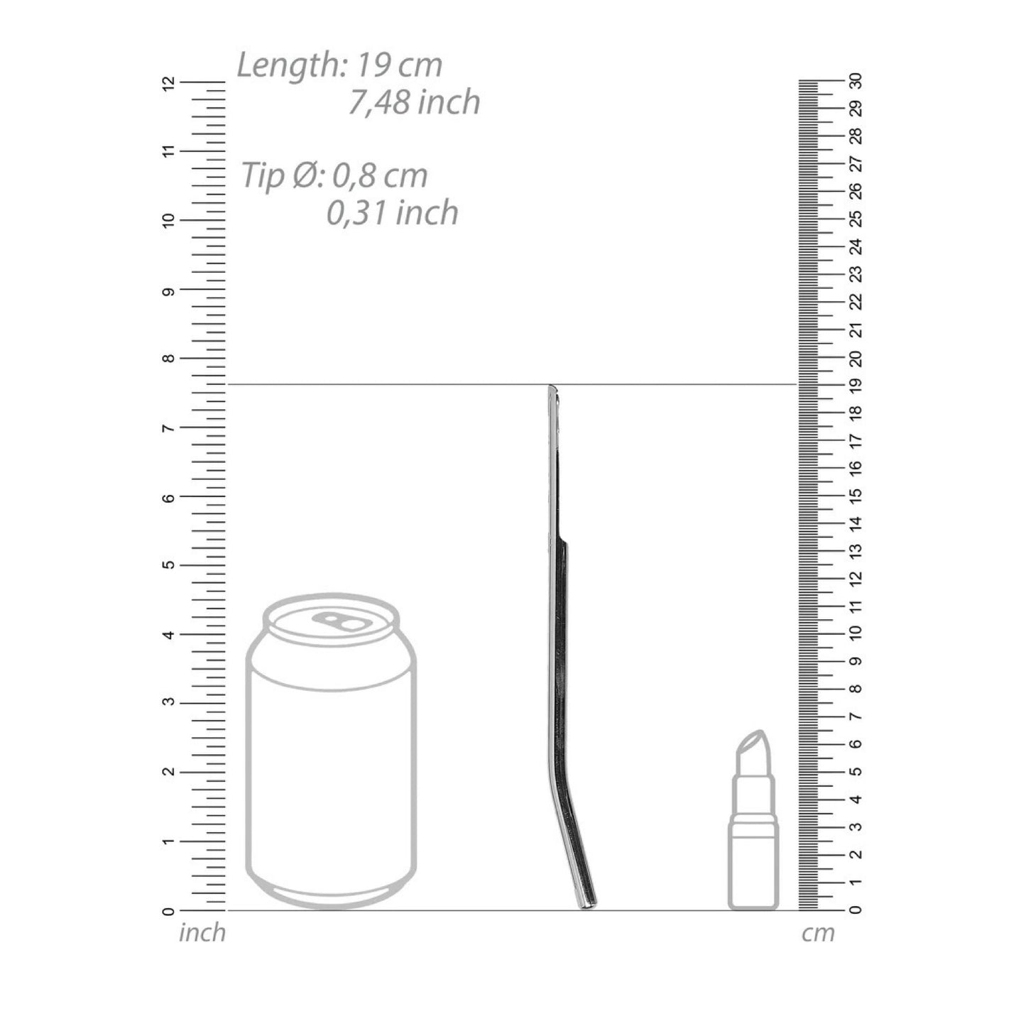 OUCH! - SOUNDING DILATOR 8MM