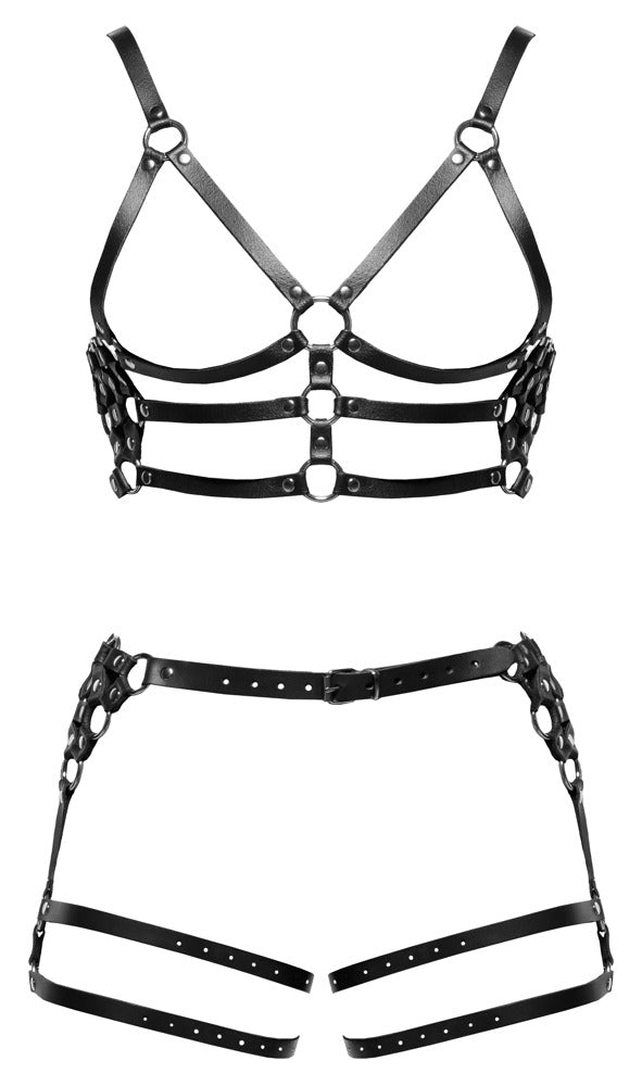 ZADO - LÆDER BRYST HARNESS