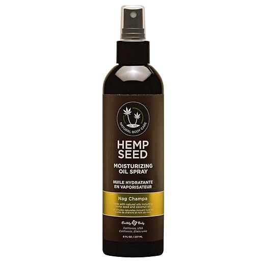 Hemp Seed Moisturizing Oil Spray