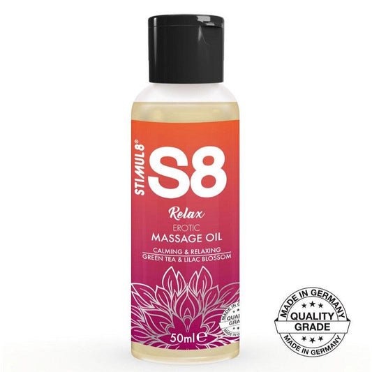 S8 - GREEN TEA & LILAC BLOSSOM MASSAGE OLIE