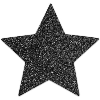 Bijoux Indiscrets Flash - Stjerne, sort - Genanvendelig