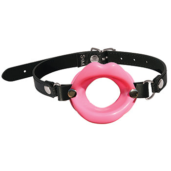 SPORTSHEETS - PINK LIP SILIKONE GAG